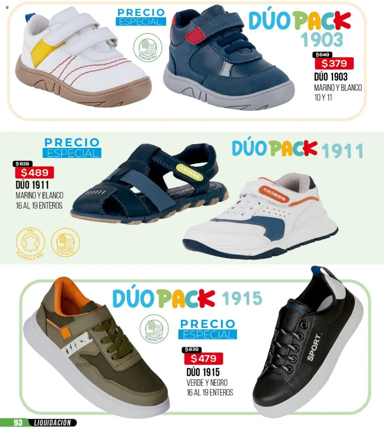 Nuevas ofertas de Cklass válidas en toda la República Mexicana desde el 09.09.2025. ¡Encuentra las mejores ofertas en Cklass - Catálogo Liquidacion Calzado! | Página: 94
