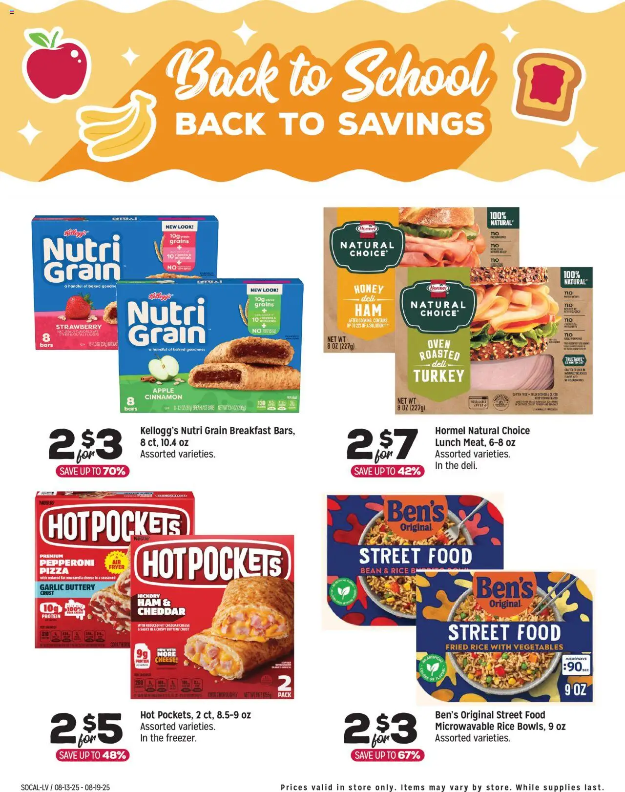 Grocery Outlet Weekly - CA - valid from 13.08.2025 | Page: 2 | Products: Fryer, Cheese, Rice, Garlic