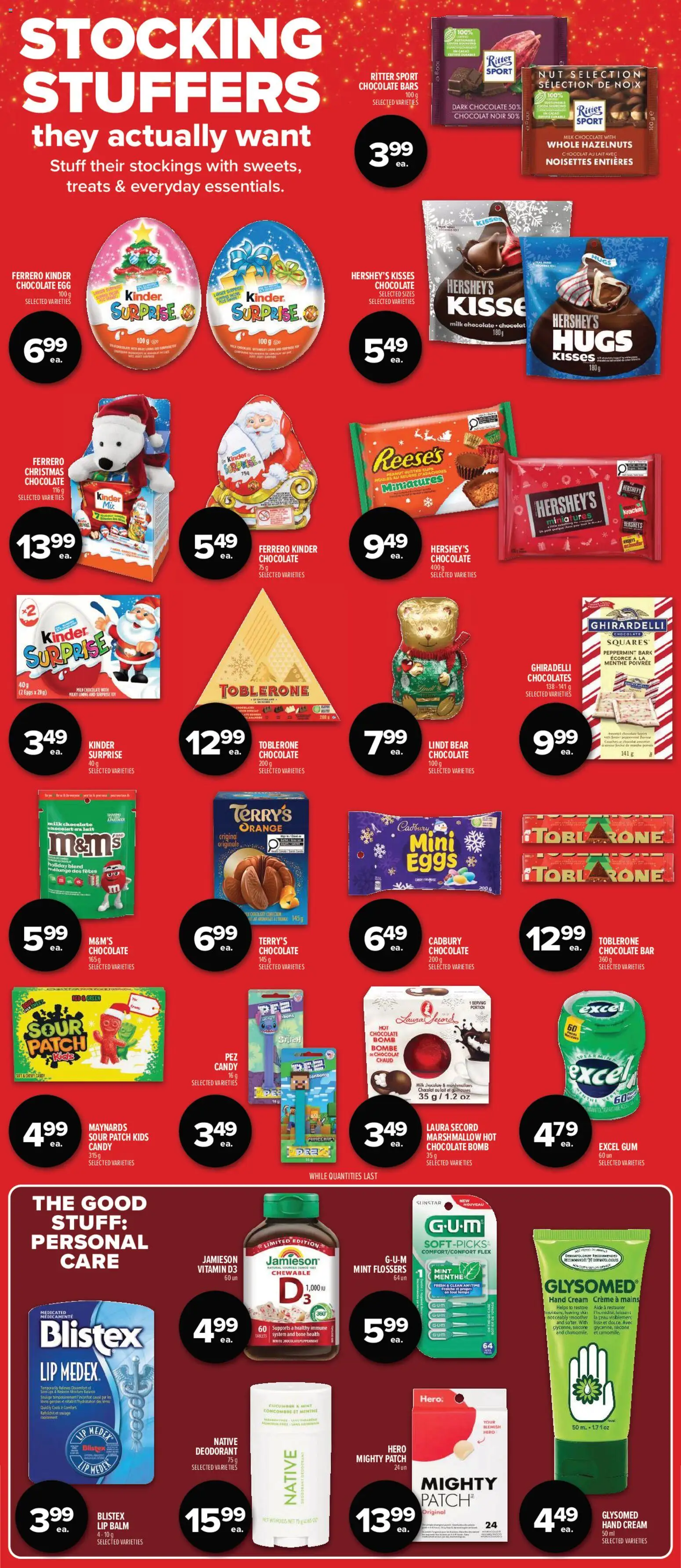 Metro flyer valid from 04.12.2025 | Page: 11 | Products: Hand cream, Deodorant, Milk, Chocolate