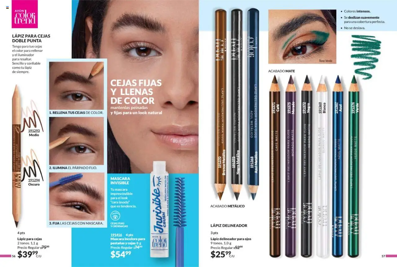 Nuevas ofertas de AVON válidas en toda la República Mexicana desde el 11.07.2025. ¡Encuentra las mejores ofertas en AVON campaña 11 2025! | Página: 30 | Productos: Iluminador, Máscara, Café, Delineador