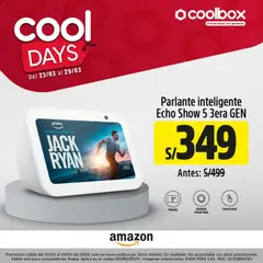 Vista previa de folleto Coolbox - Cool days de la Coolbox válido desde 23.03.2026 | Página: 10 | Productos: Parlante