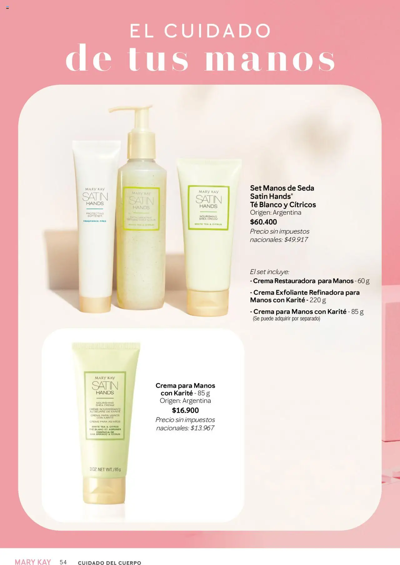 Mary Kay catálogo Invierno │ válido desde el 01.07.2025 | Página: 54 | Productos: Té, Crema