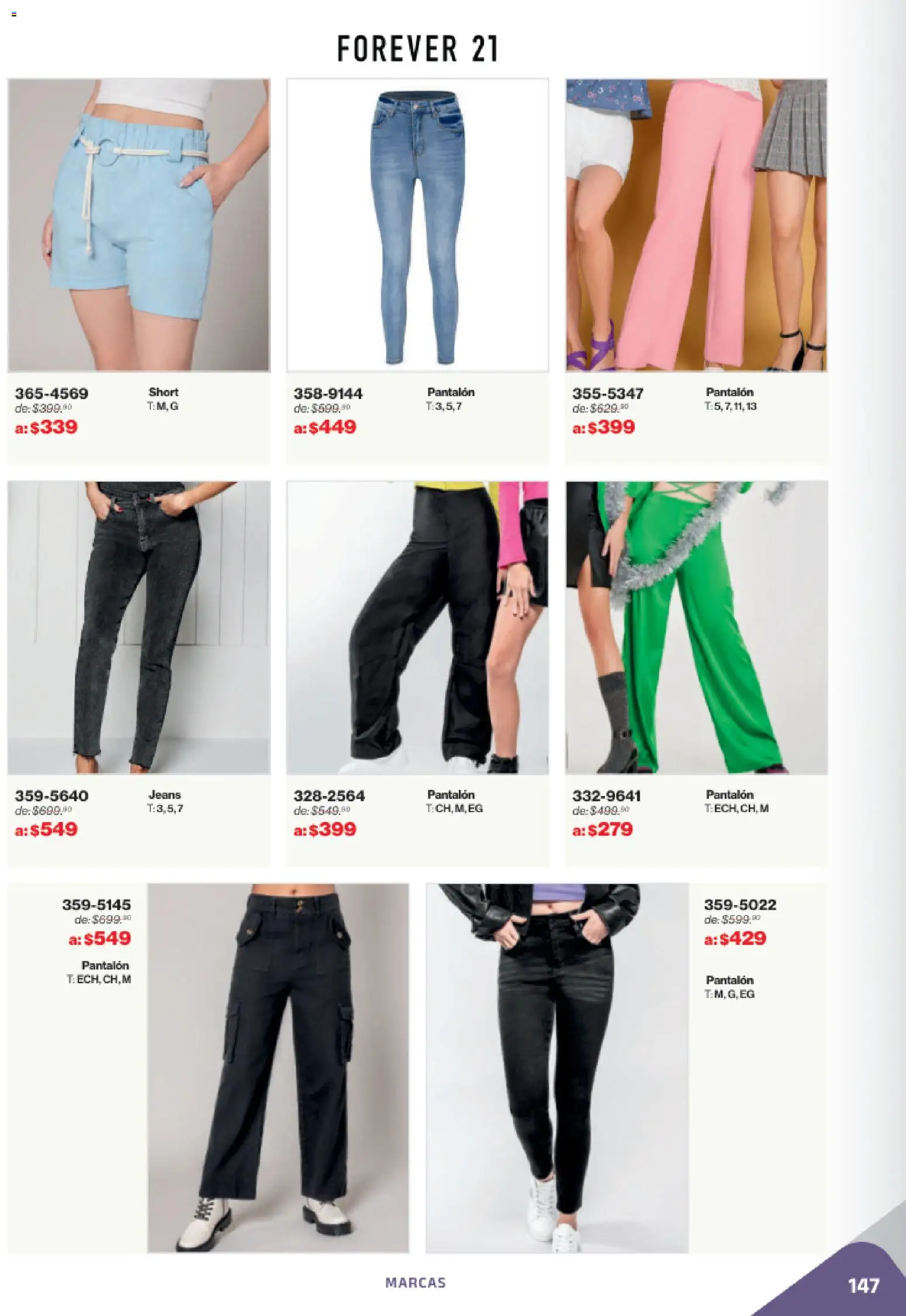 Nuevas ofertas de Andrea válidas en toda la República Mexicana desde el 02.11.2025. ¡Encuentra las mejores ofertas en Andrea catálogo Outlet! | Página: 147 | Productos: Short