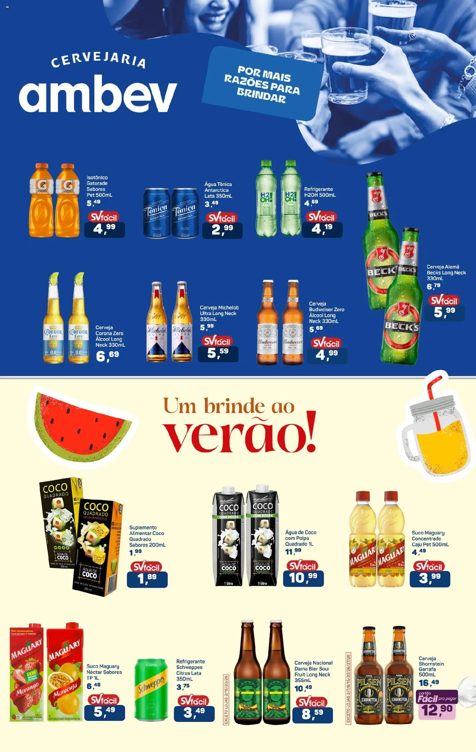 Supermercados São Vicente Folheto - válido de 14.01.2026 | Página: 4 | Produtos: Caju, Gatorade, Suco, Isotônico