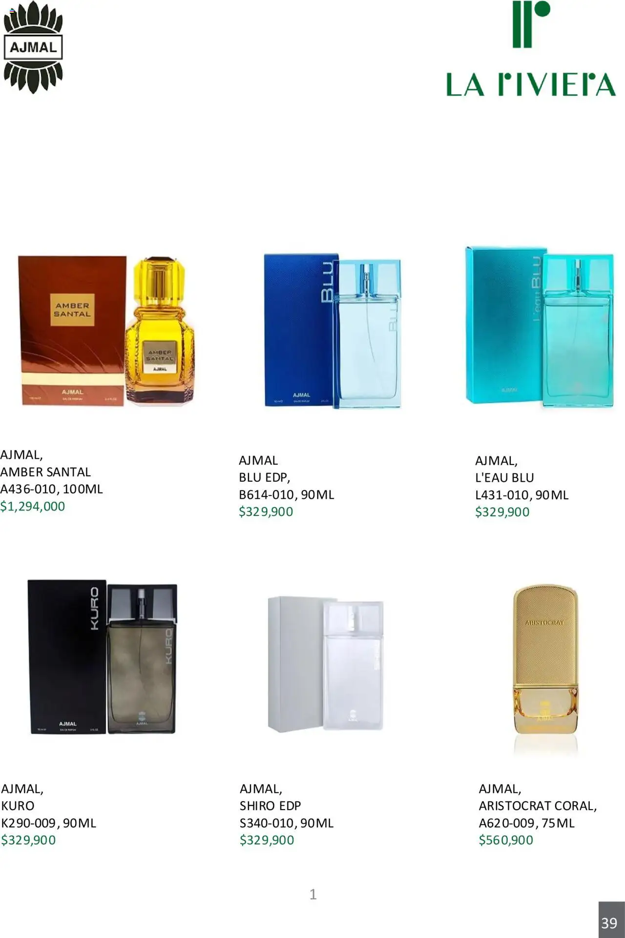 La riviera revista - valida desde el 01.10.2025 | Página: 39