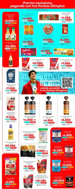 Olímpica - Más puntos, más ahorro -  Vista previa de la revista de la tienda Olímpica valido desde el 03.01.2026 | Página: 2