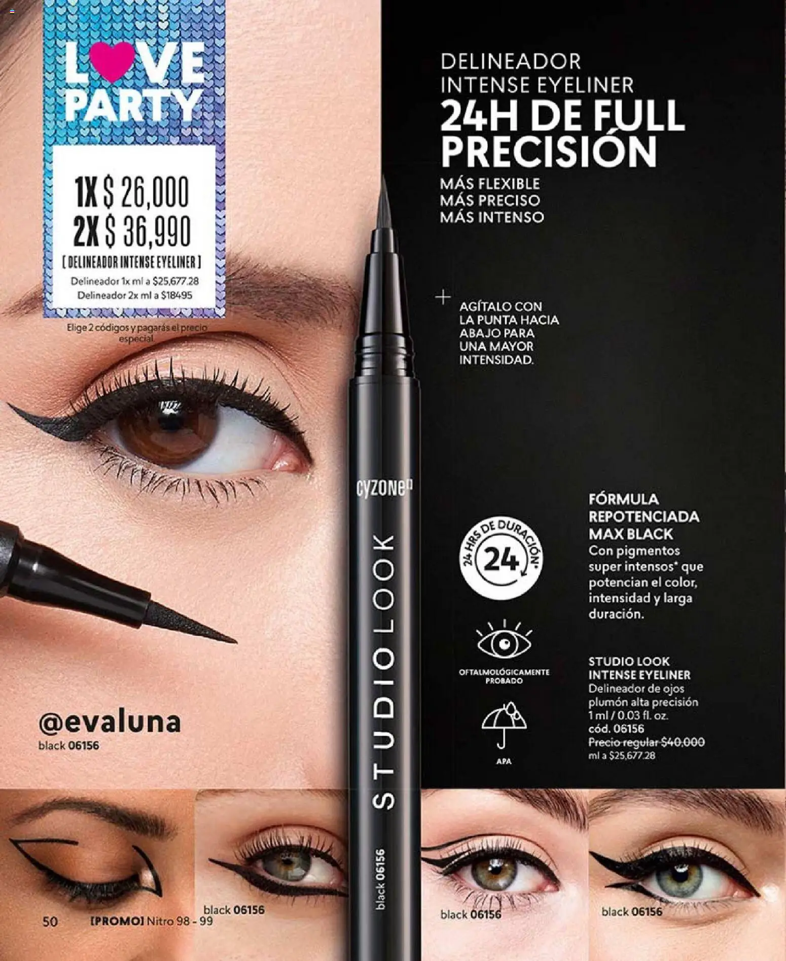 CyZone revista - valida desde el 01.03.2026 | Página: 49 | Productos: Delineador de ojos, Delineador
