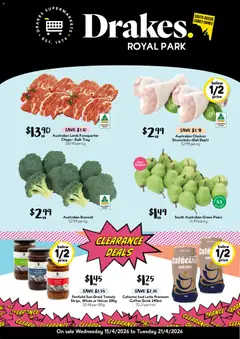 Preview of Drakes catalogue Royal Park - valid from 15.04.2026