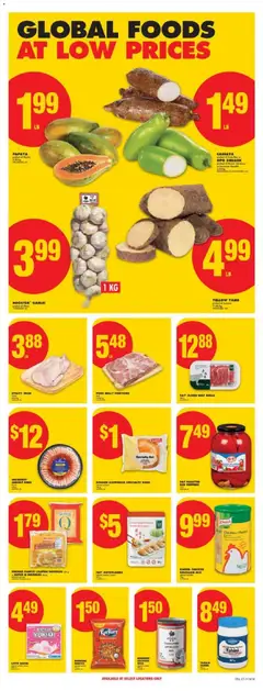 Preview of SEAQUEST SHRIMP RING, Shrimp Ring from shop No Frills valid from 04.12.2025 | Page: 15 | Products: Noodles, Milk, Chicken, Pork