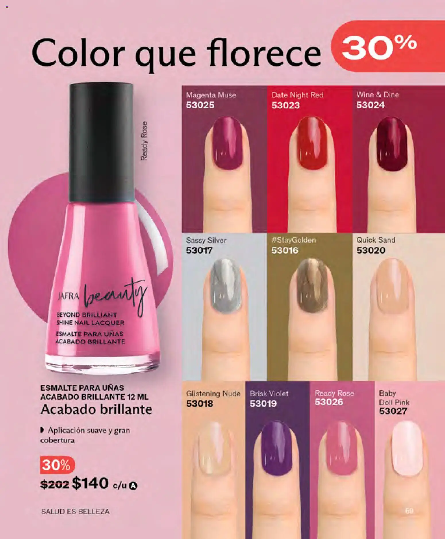 Nuevas ofertas de JAFRA válidas en toda la República Mexicana desde el 01.03.2026. ¡Encuentra las mejores ofertas en JAFRA catálogo! | Página: 69