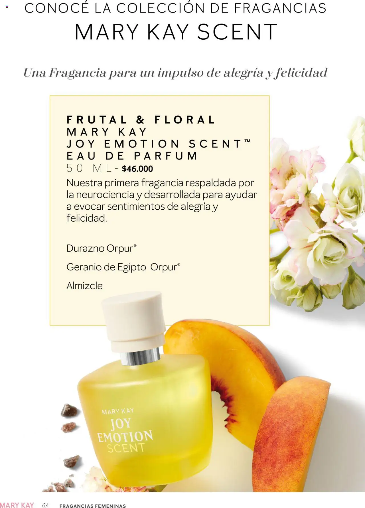 Mary Kay catálogo │ válido desde el 04.04.2025 | Página: 64 | Productos: Durazno, Fragancia