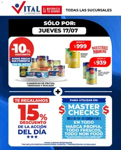 Vista previa Vital Sólo por jueves válido desde el 17.07.2025