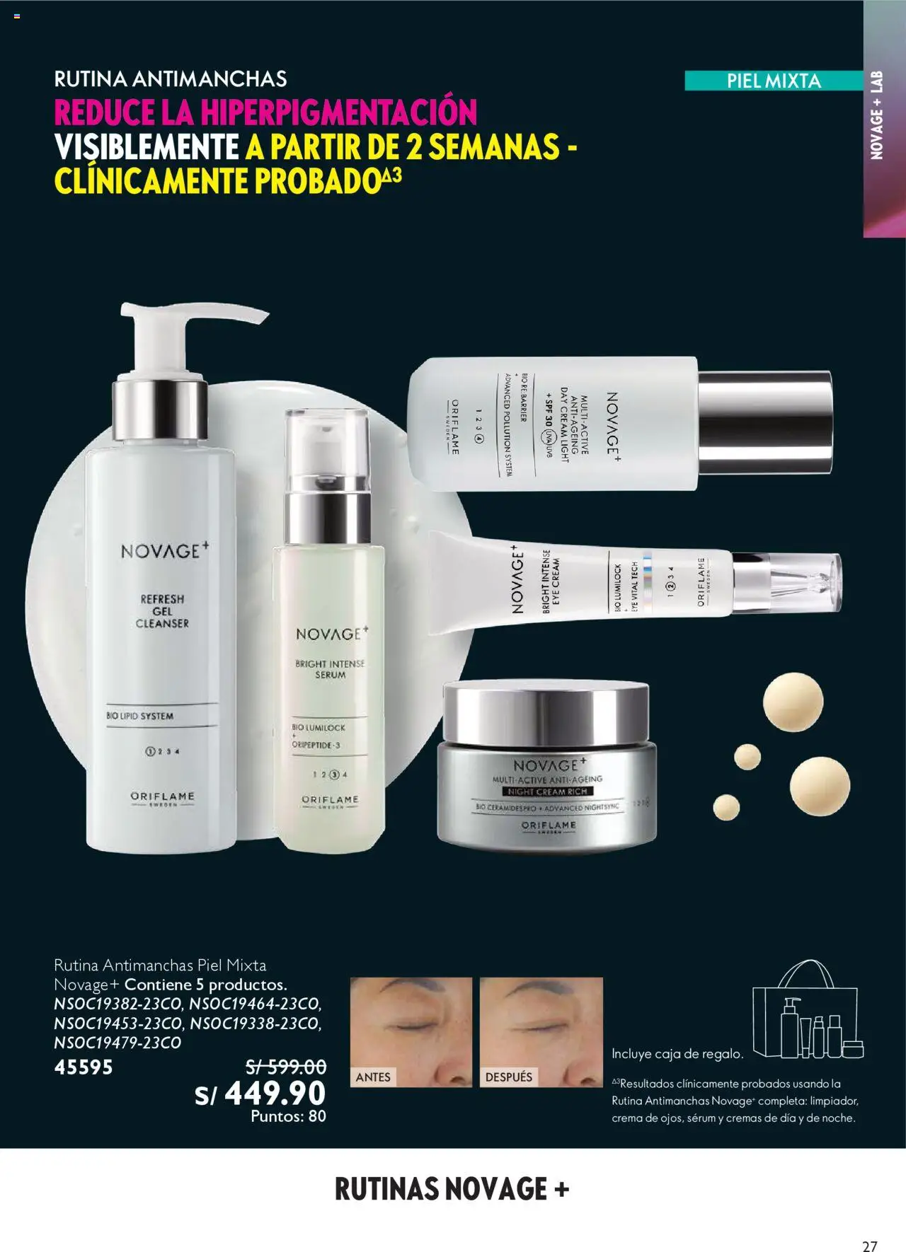 Catálogo Oriflame válido desde 04.10.2025 | Página: 27 | Productos: Caja, Crema