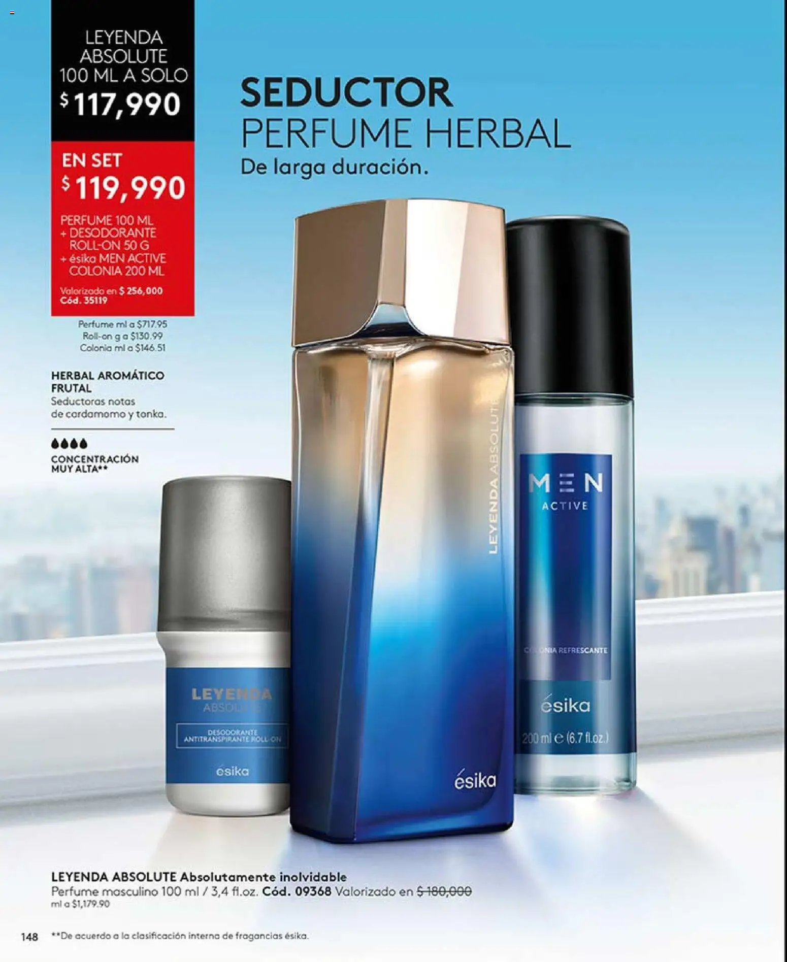 Ésika revista - valida desde el 13.03.2026 | Página: 148 | Productos: Perfume, Desodorante, Antitranspirante