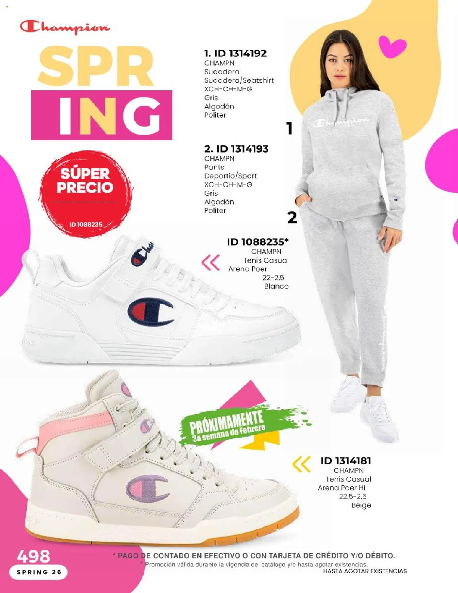 Nuevas ofertas de Price Shoes válidas en toda la República Mexicana desde el 15.02.2026. ¡Encuentra las mejores ofertas en Price Shoes catálogo ! | Página: 498 | Productos: Tenis, Algodón, Sudadera, Pants