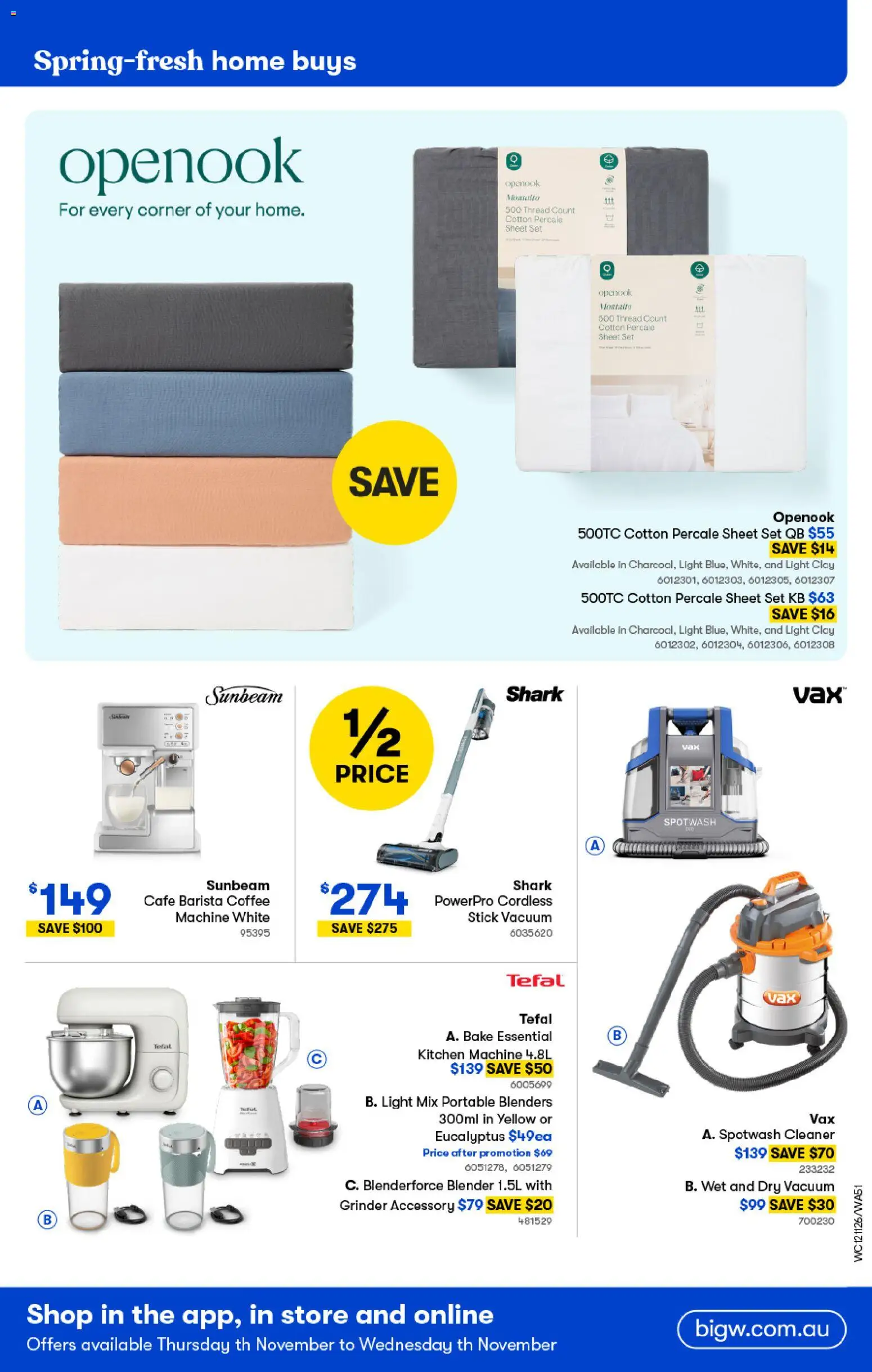 Woolworths catalogue - valid from 12.11.2025 | Page: 51 | Products: Light, Coffee, Clay, Grinder