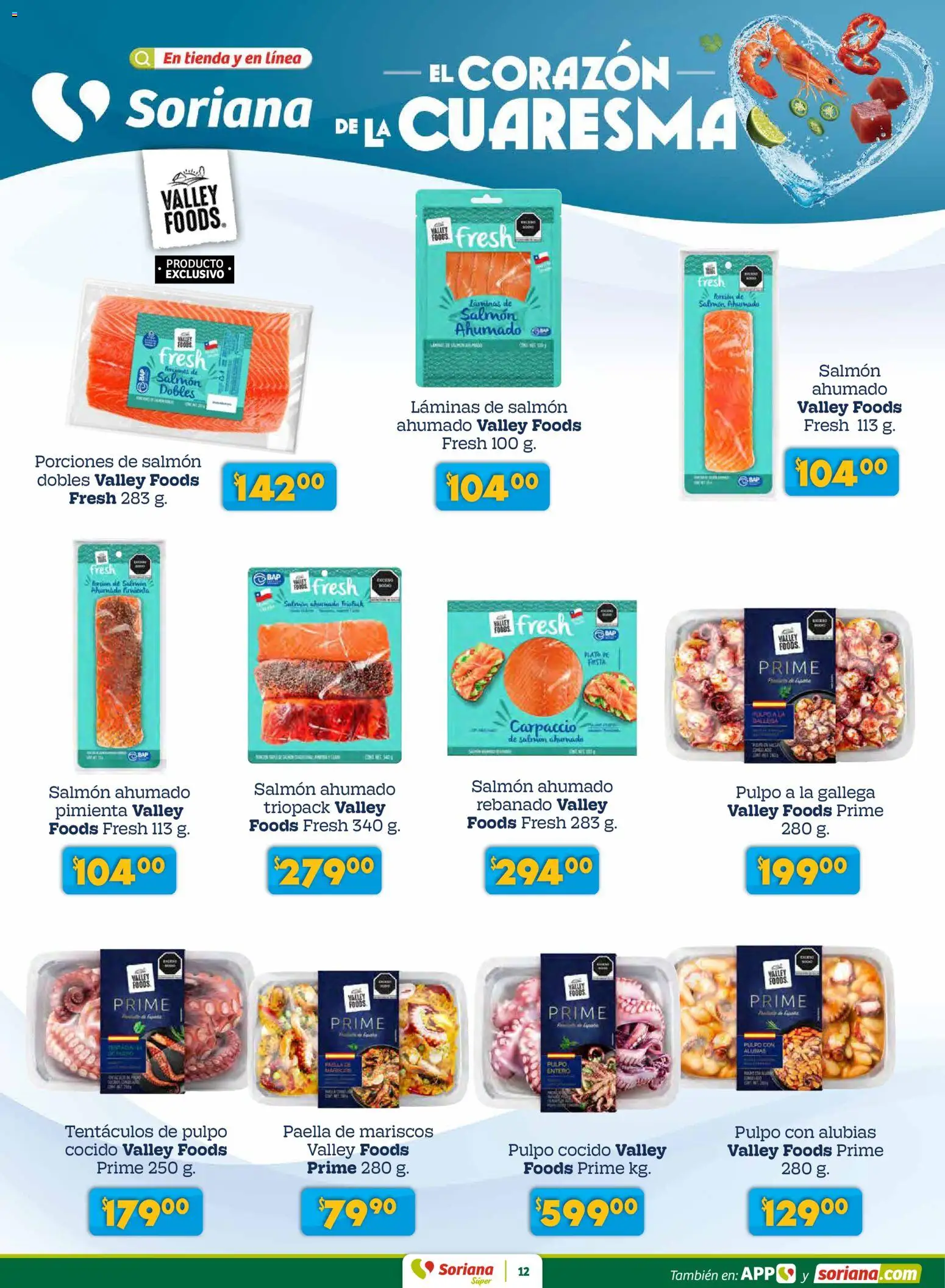 Nuevas ofertas de Soriana válidas en toda la República Mexicana desde el 12.02.2026. ¡Encuentra las mejores ofertas en Soriana - Preciazazaso Súper: Camp, Chia, Oax, Q. Roo, Tab, Yuc! | Página: 12 | Productos: Pimienta