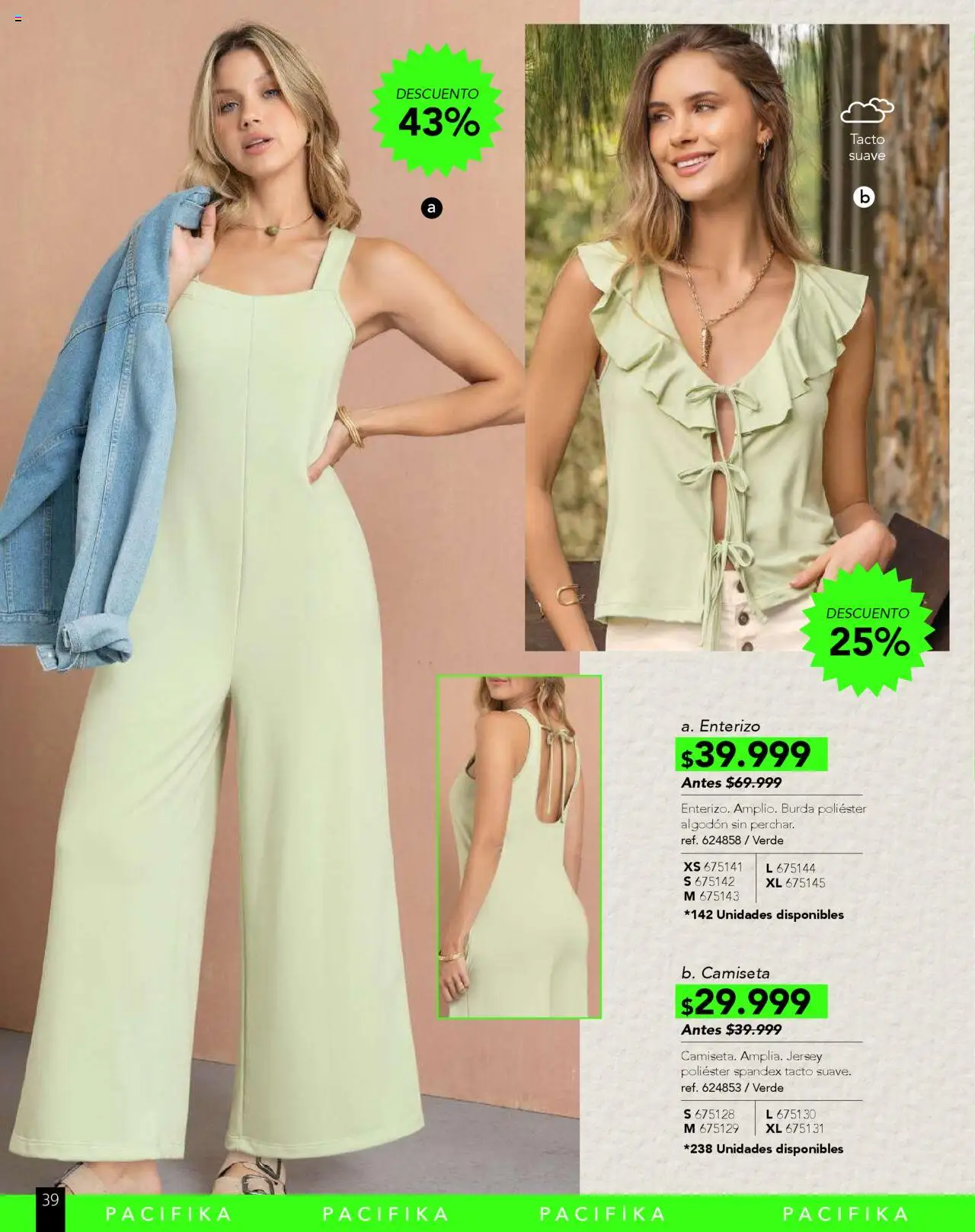 Pacifika revista - valida desde el 10.09.2025 | Página: 234 | Productos: Algodón, Camiseta, Enterizo