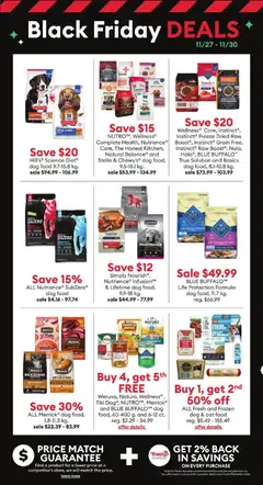 Preview of Petsmart - Black Friday  from shop Petsmart valid from 27.11.2025 | Page: 3 | Products: Beef, Game, Pumpkin, Chicken