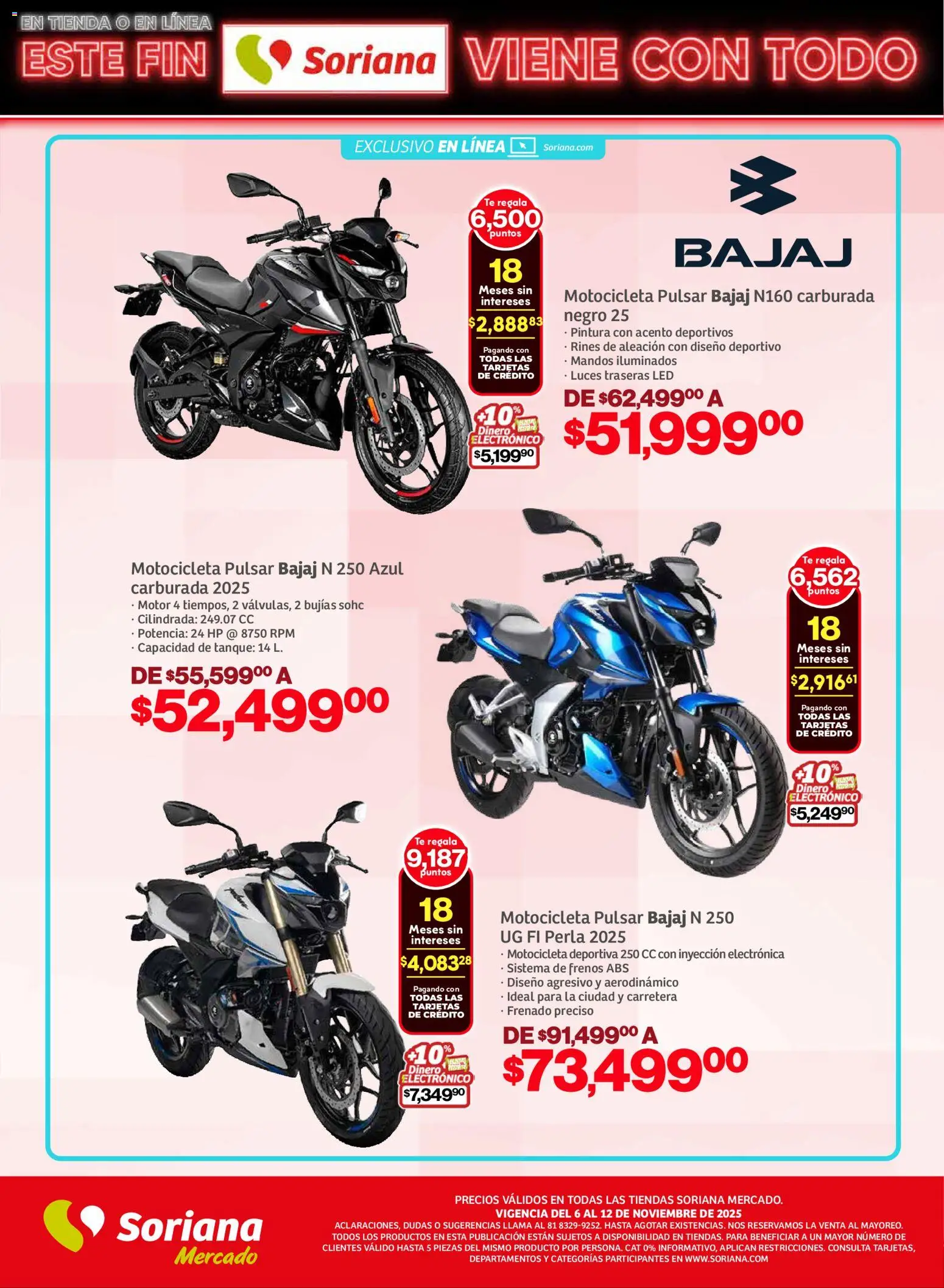 Nuevas ofertas de Soriana válidas en toda la República Mexicana desde el 05.11.2025. ¡Encuentra las mejores ofertas en Soriana - Este fin Soriana viene con todo Mercado Nacional! | Página: 25 | Productos: Té, Pintura