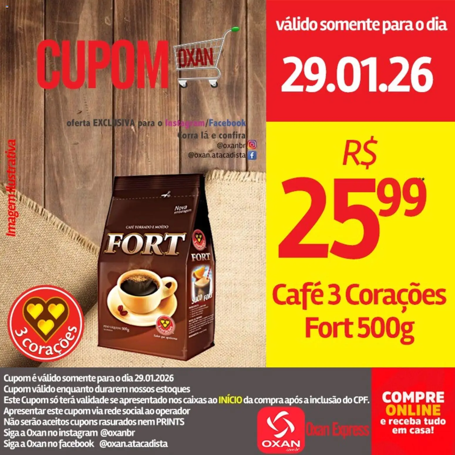 Oxan Atacadista Folheto - válido de 29.01.2026 | Página: 5 | Produtos: Café