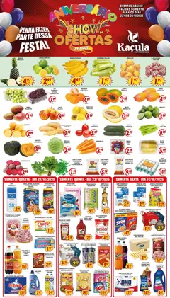 Kaçula - Ofertas Aniversário - Pré-Visualização do folheto da loja Kaçula, válido de 22.10.2025 | Página: 1
