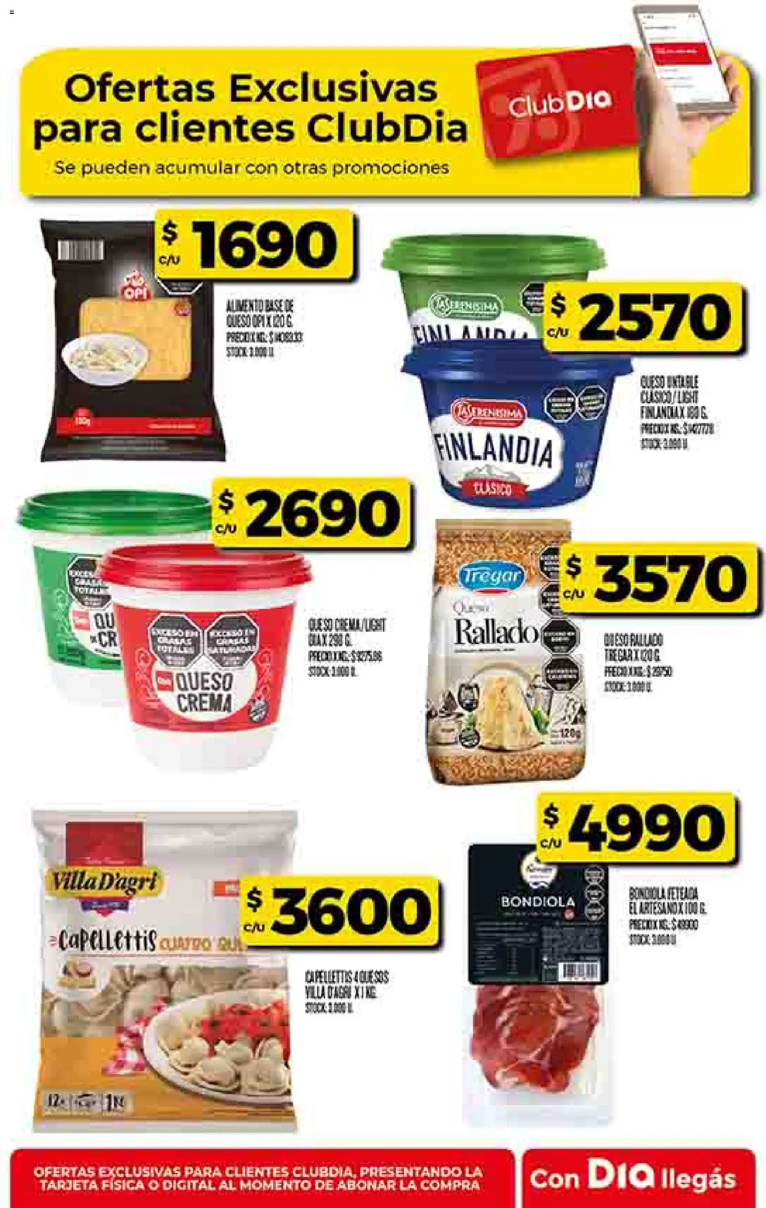 Supermercado DIA Ofertas │ válido desde el 15.04.2026 | Página: 35 | Productos: Queso crema, Queso, Crema