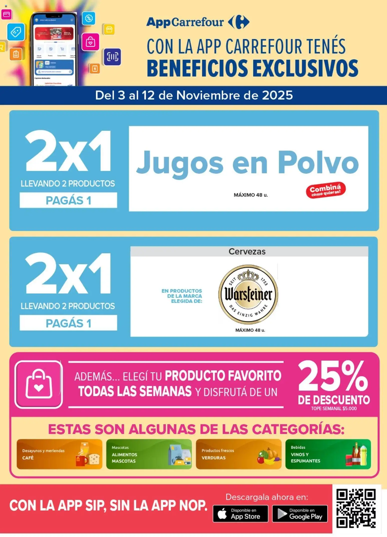 Carrefour ofertas Express │ válido desde el 03.11.2025 | Página: 2 | Productos: Polvo, Café