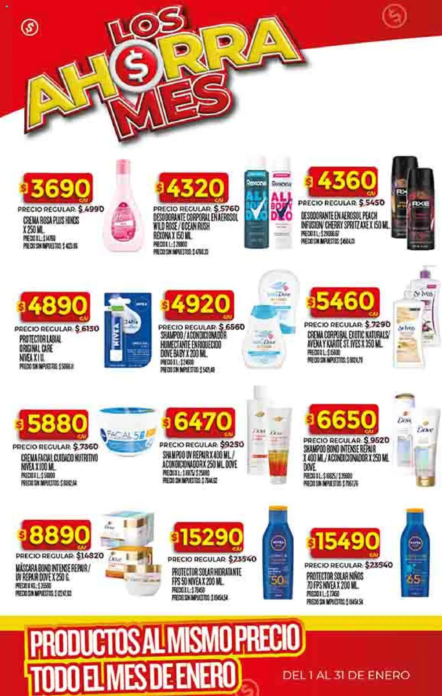 Dia - Ofertas - Salta y Jujuy │ válido desde el 14.01.2026 | Página: 37 | Productos: Máscara, Avena, Protector solar, Crema