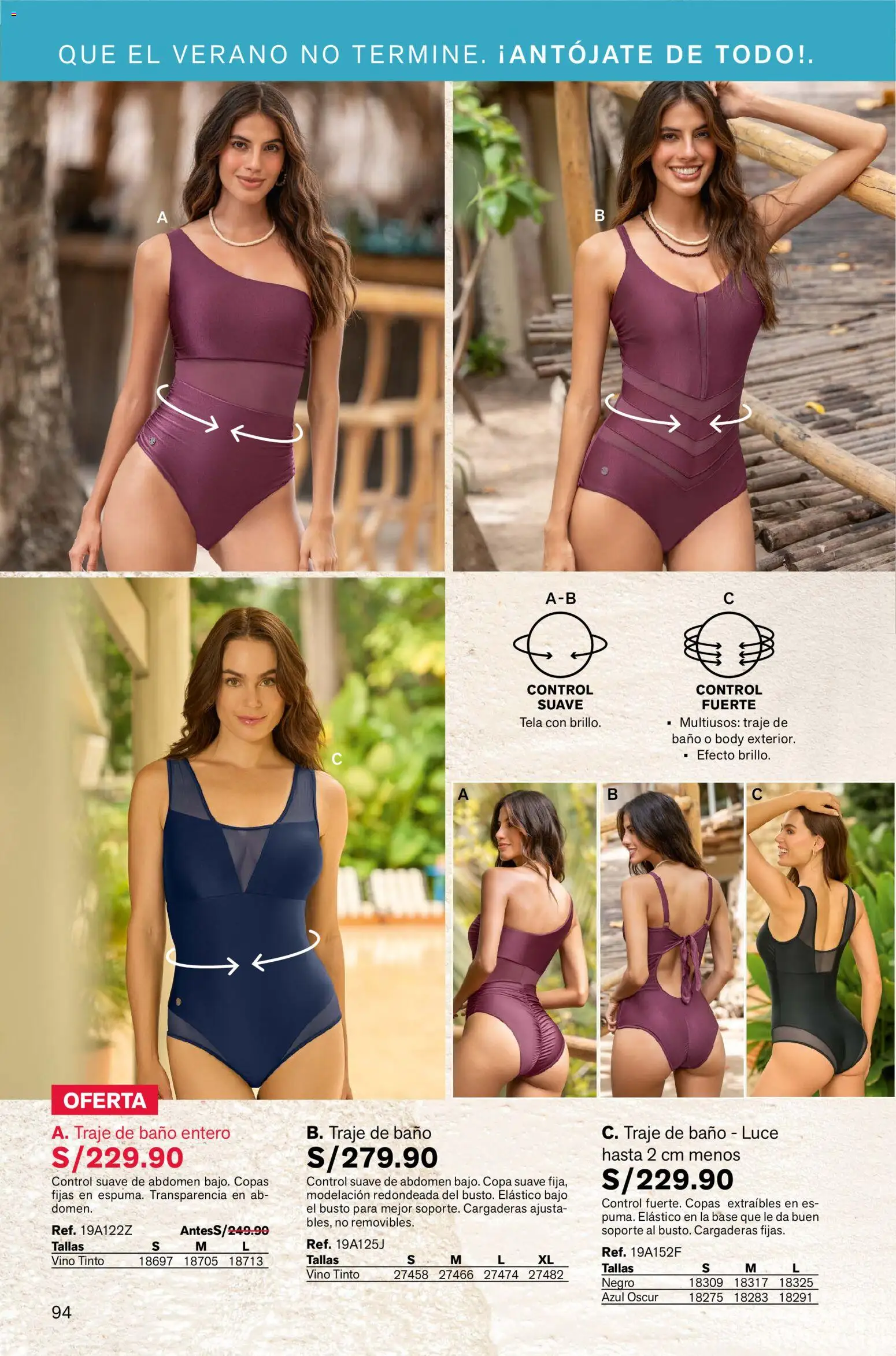 Catálogo Leonisa válido desde 16.01.2026 | Página: 94 | Productos: Baño, Vino, Traje de baño, Traje