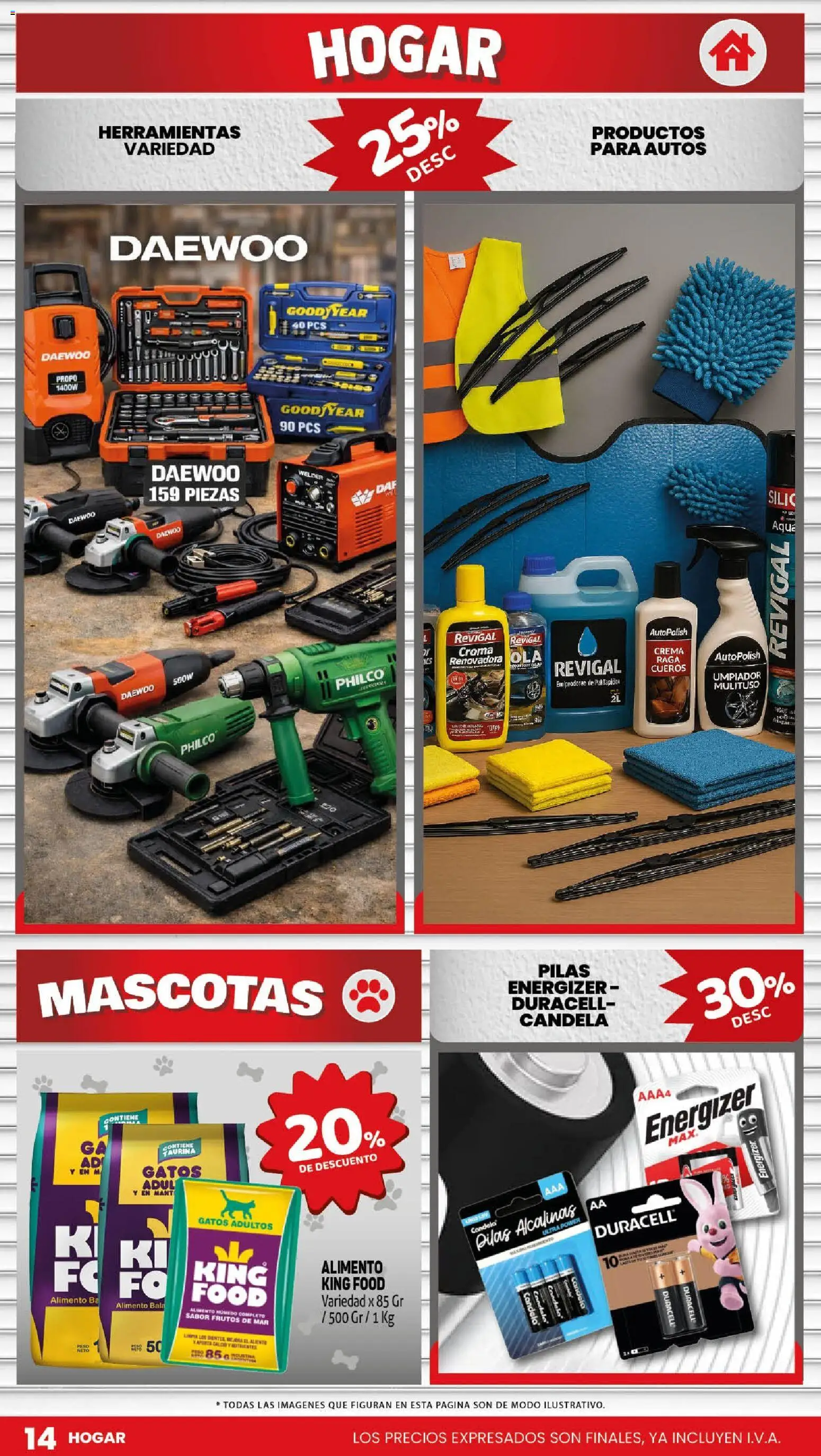 Makro Ofertas ALCANZA │ válido desde el 16.04.2026 | Página: 14 | Productos: Peso, Pilas, Crema