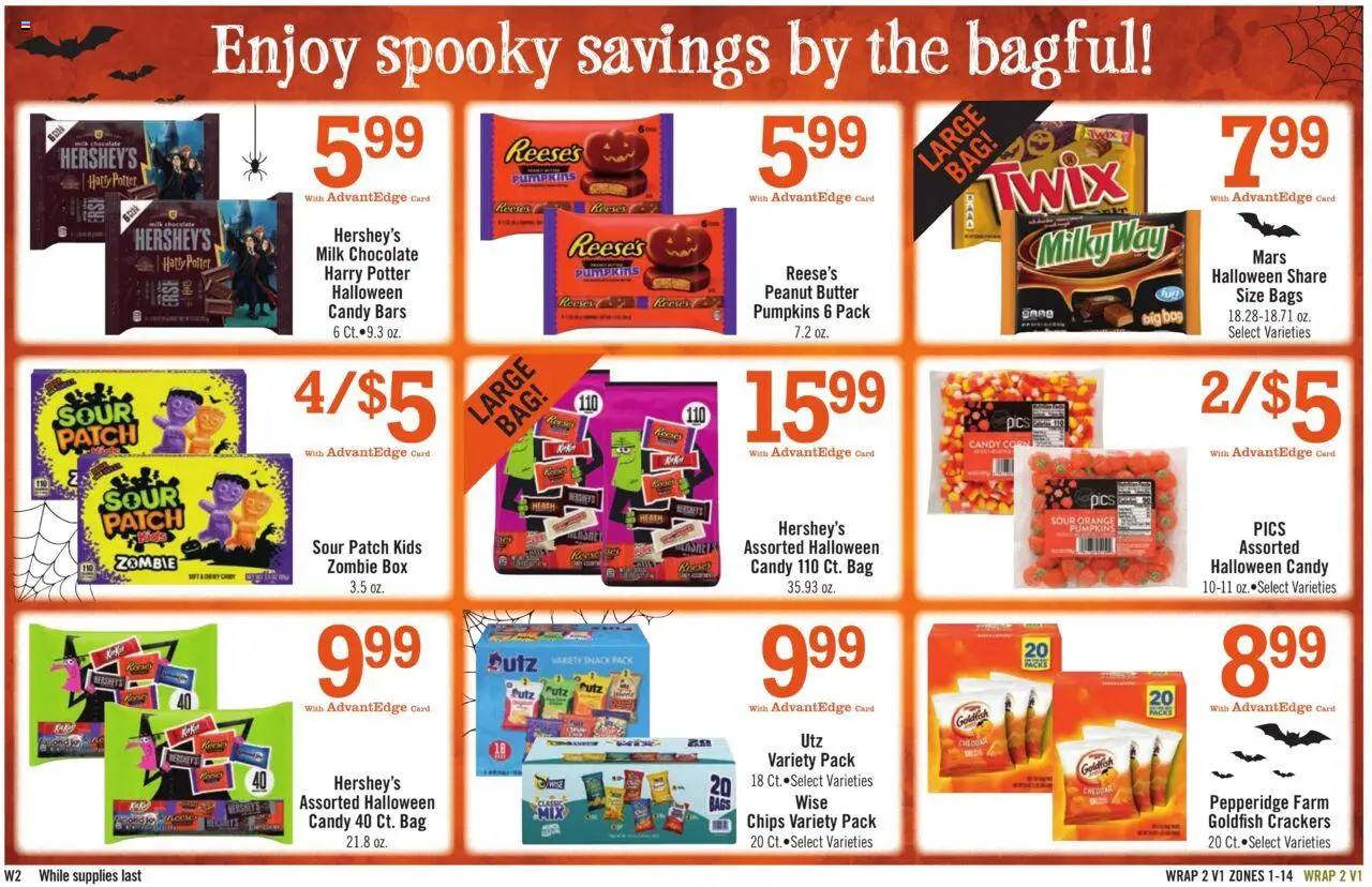 Price Chopper Weekly Ad - valid from 19.10.2025 | Page: 14 | Products: Box, Butter, Chocolate, Chips