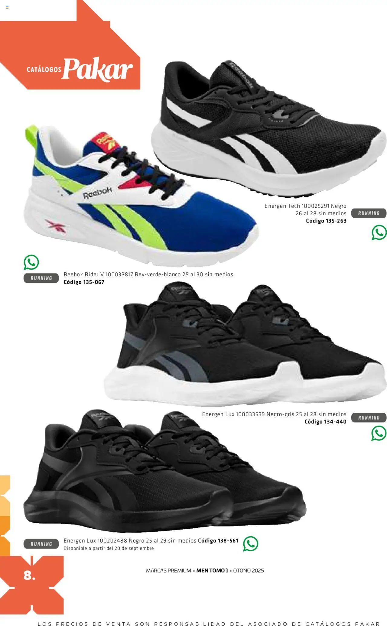 Nuevas ofertas de SC Pakar válidas en toda la República Mexicana desde el 29.08.2025. ¡Encuentra las mejores ofertas en SC Pakar - Catálogo Otoño Men Tomo 1! | Página: 8