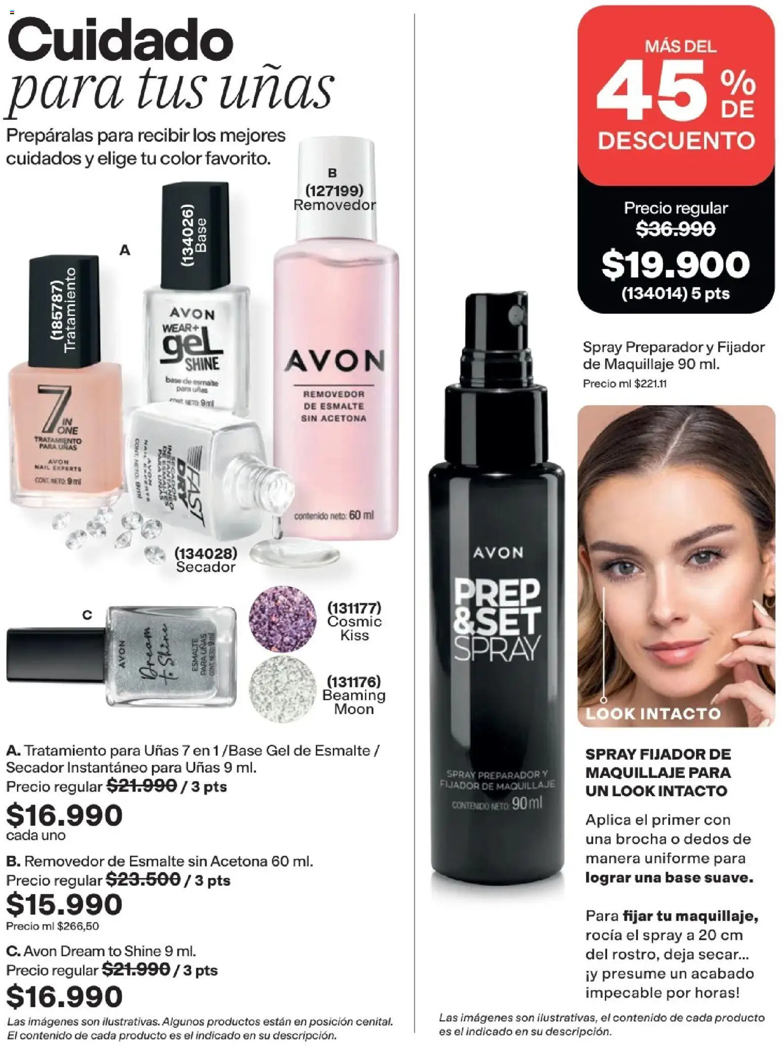 Avon revista - valida desde el 01.05.2026 | Página: 63 | Productos: Kiwi, Fijador, Brocha, Maquillaje