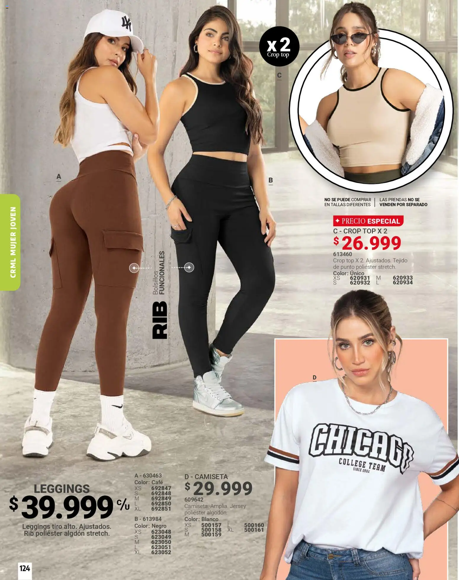 Carmel revista - valida desde el 01.01.2026 | Página: 124 | Productos: Camiseta, Top, Café