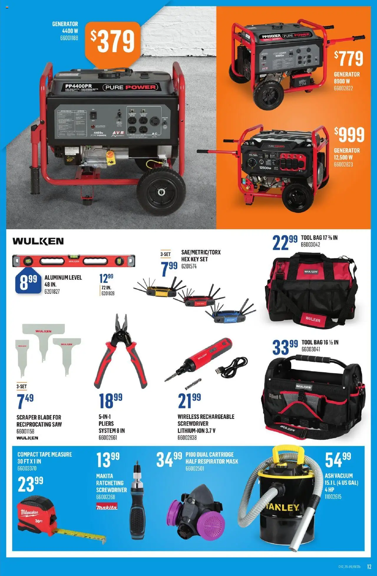 Canac flyer valid from 16.10.2025 | Page: 12 | Products: Bag, Mask