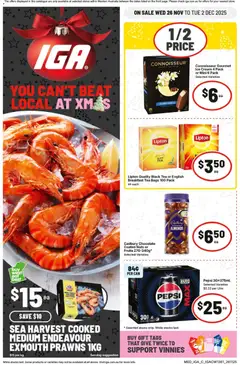 Preview of IGA Catalogue NT/WA - valid from 26.11.2025