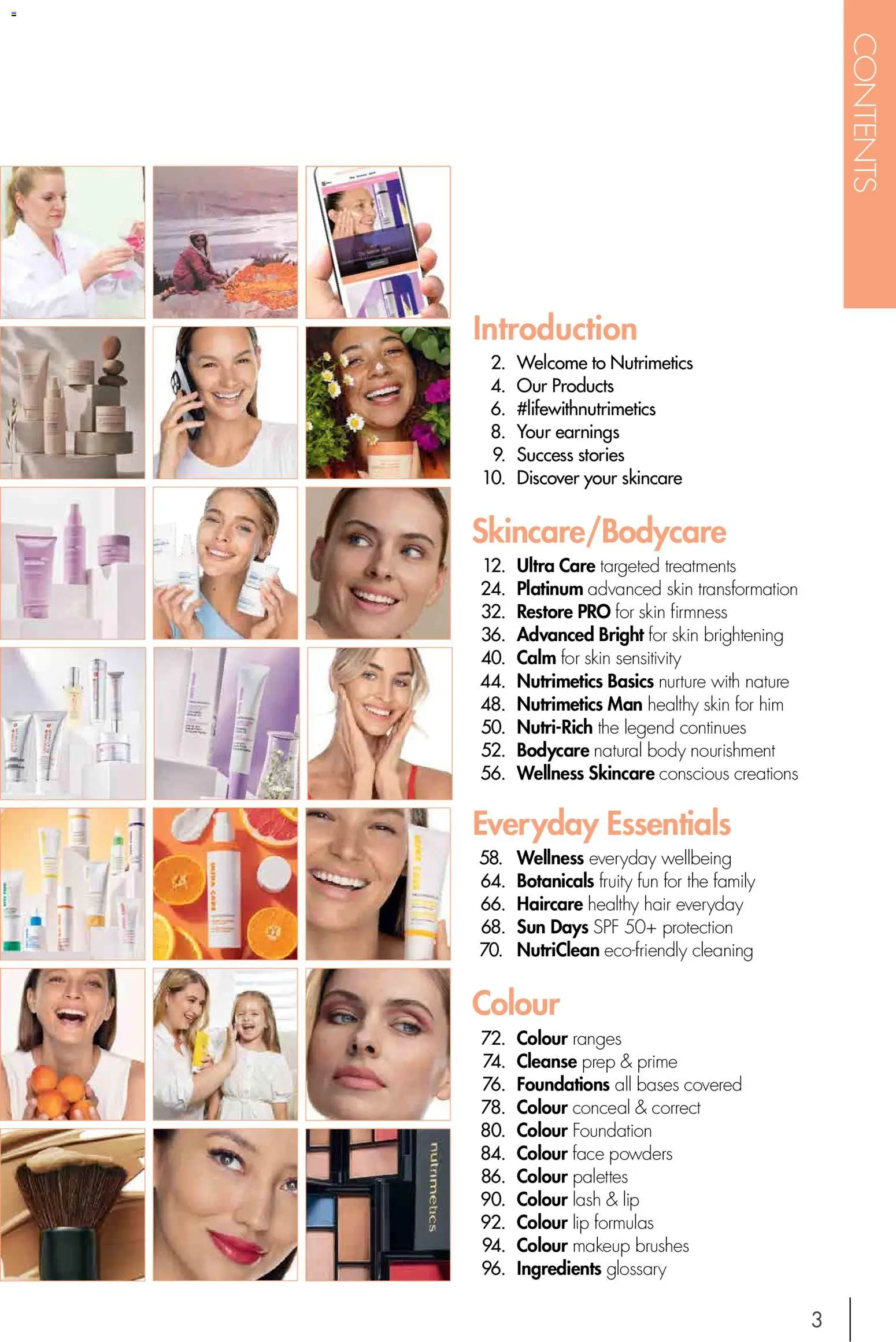 Nutrimetics catalogue - valid from 01.01.2026 | Page: 3 | Products: Makeup, Foundation