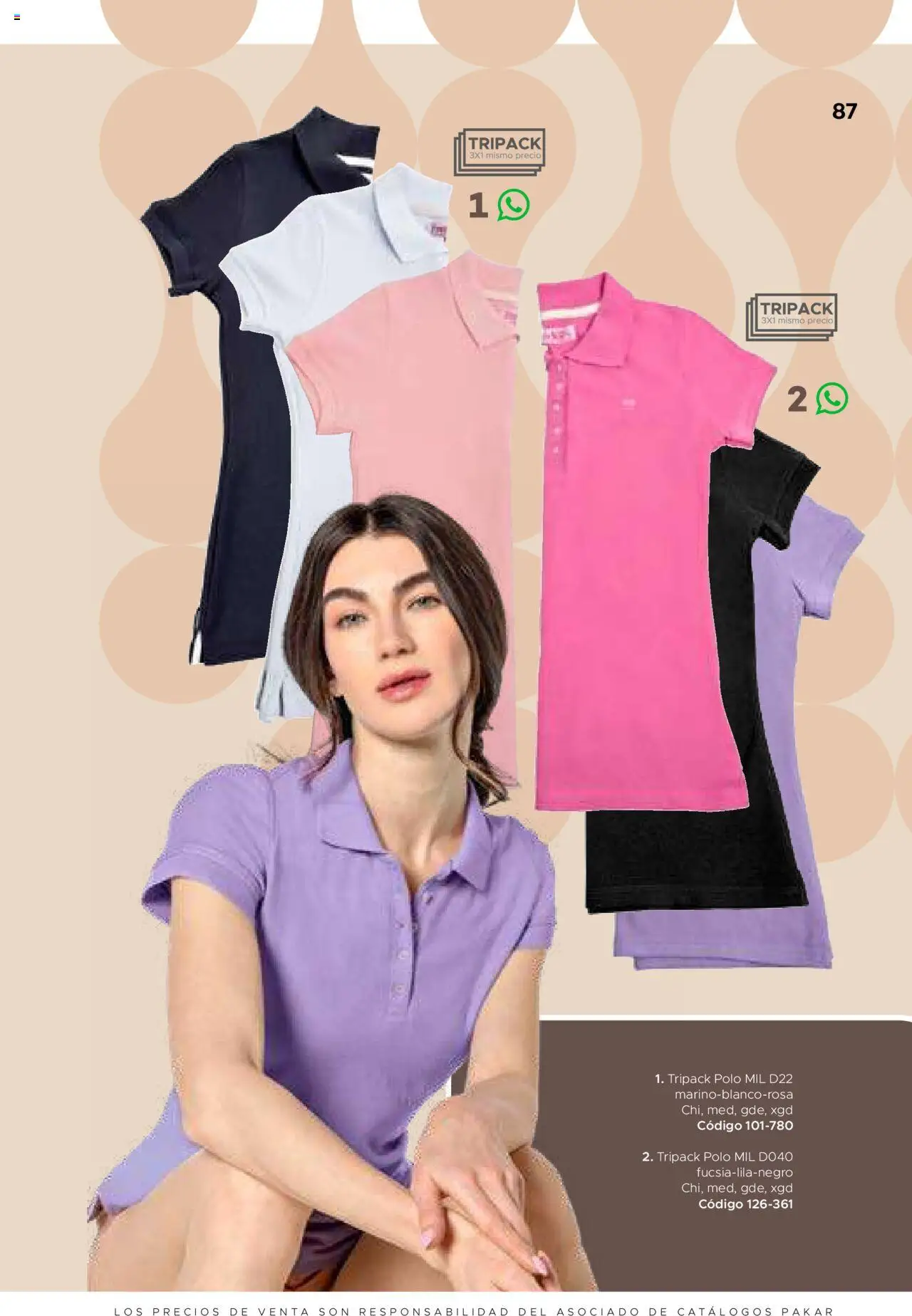 Nuevas ofertas de SC Pakar válidas en toda la República Mexicana desde el 31.01.2025. ¡Encuentra las mejores ofertas en SC Pakar catálogo Ropa! | Página: 87