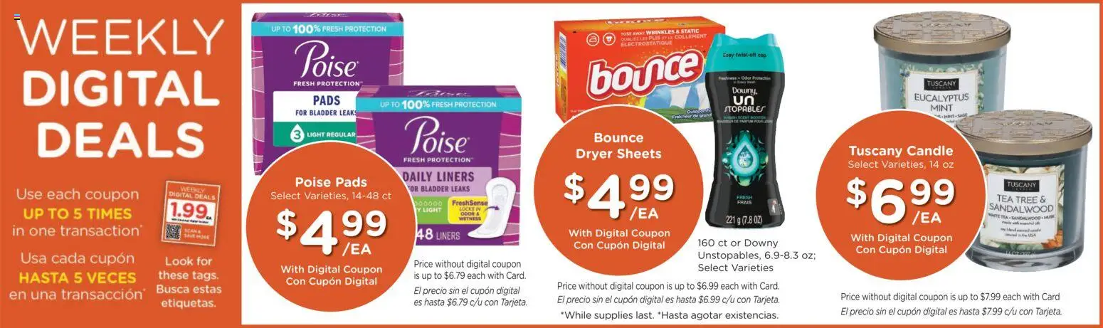 Fry's Food Weekly Ad - valid from 21.01.2026 | Page: 3 | Products: Tea, Pads, Dryer