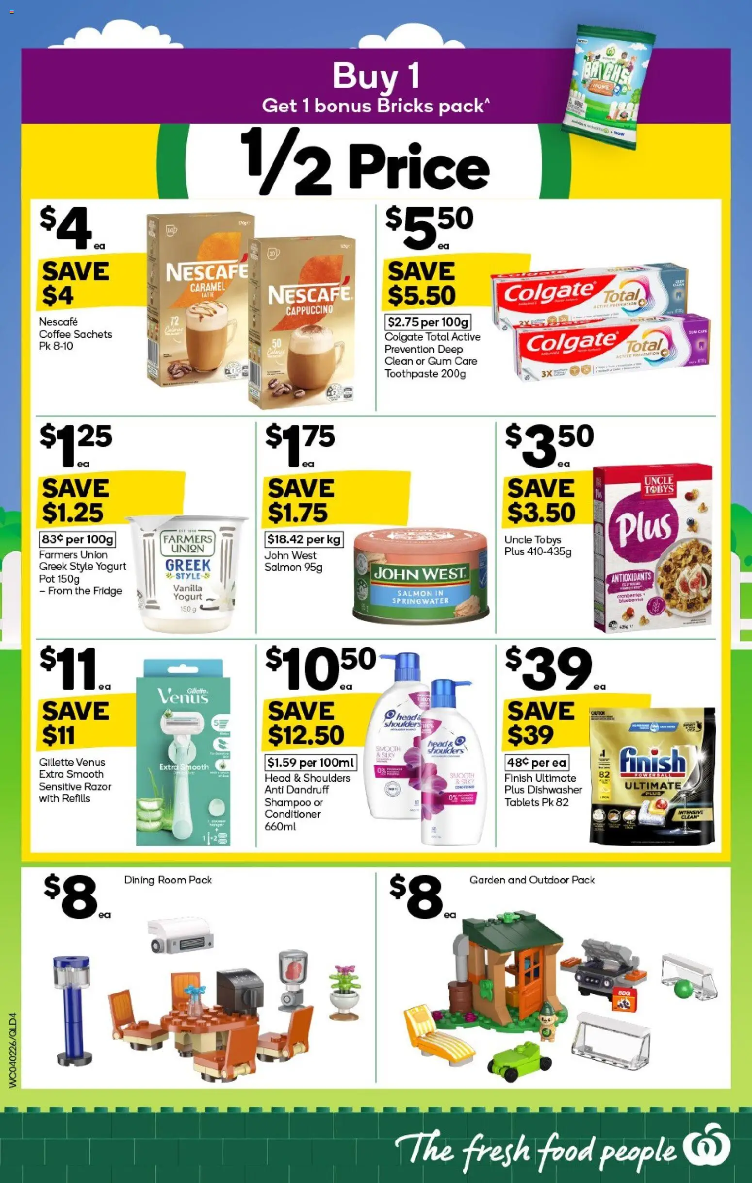 Woolworths catalogue - valid from 04.02.2026 | Page: 4 | Products: Conditioner, Coffee, Toothpaste, Fridge