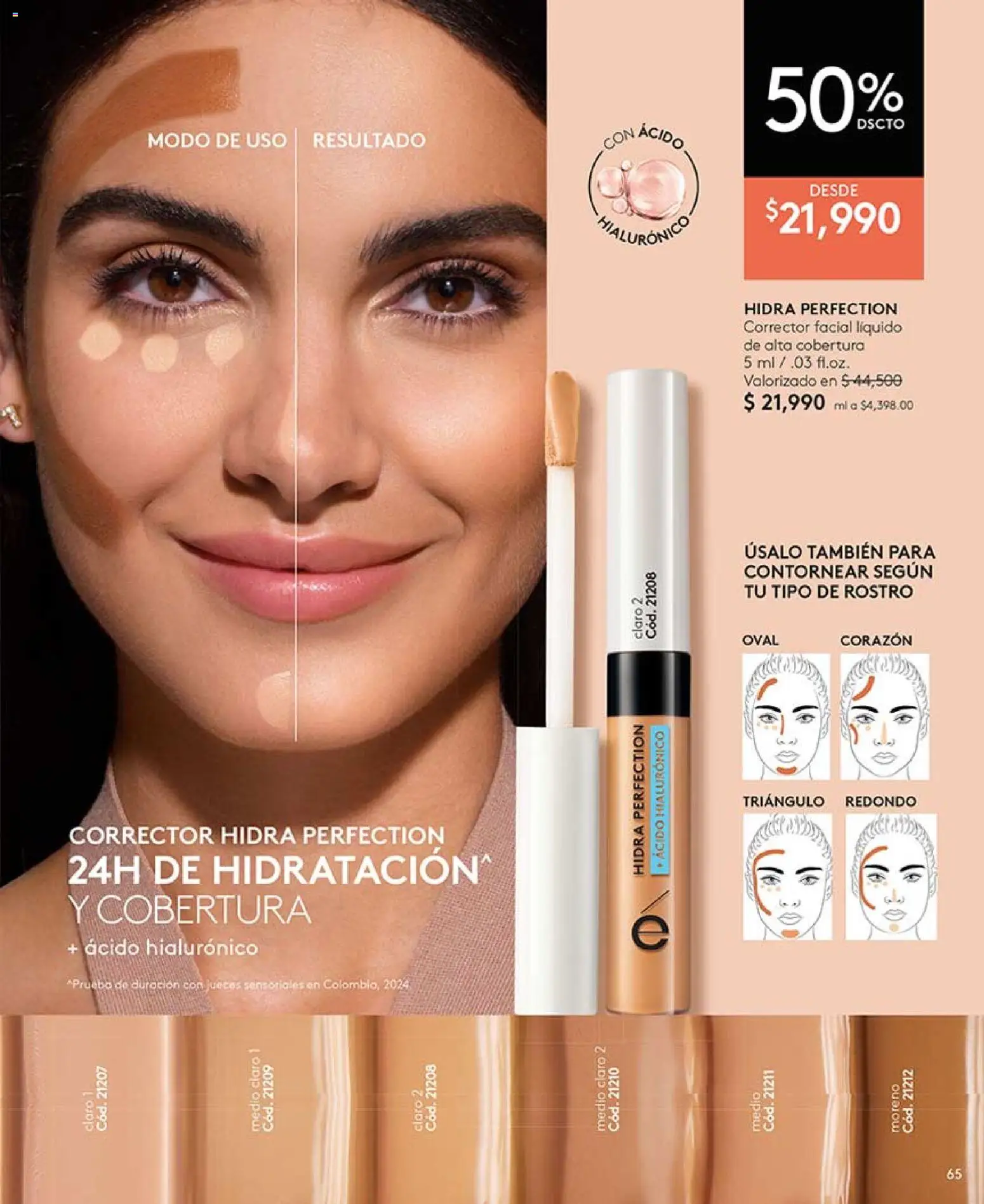 Ésika revista - valida desde el 03.04.2026 | Página: 65 | Productos: Corrector