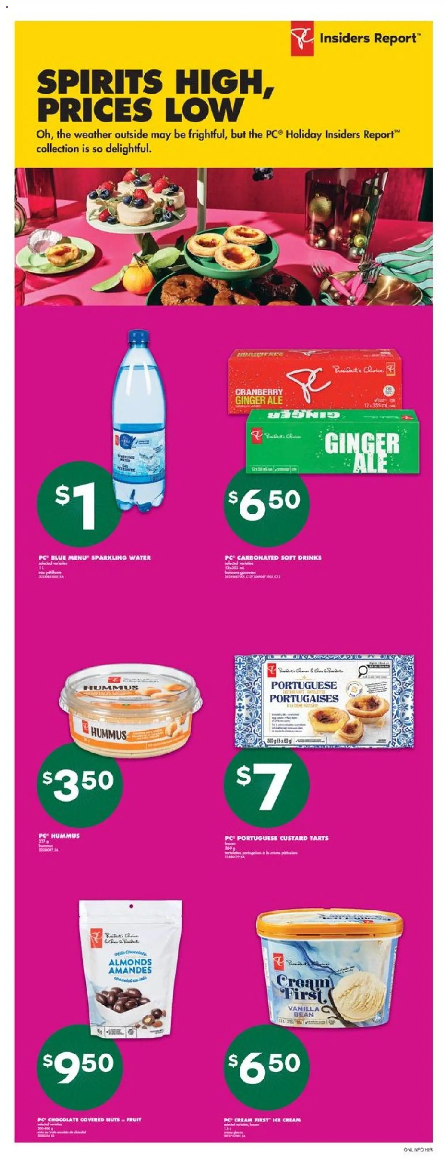 No Frills flyer valid from 27.11.2025 | Page: 15 | Products: Cream, Ice cream, PC, Chocolate