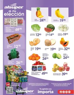 Vista previa de Alsuper folleto Calera, nuevo folleto de la tienda, válido en México a partir del 24.04.2026