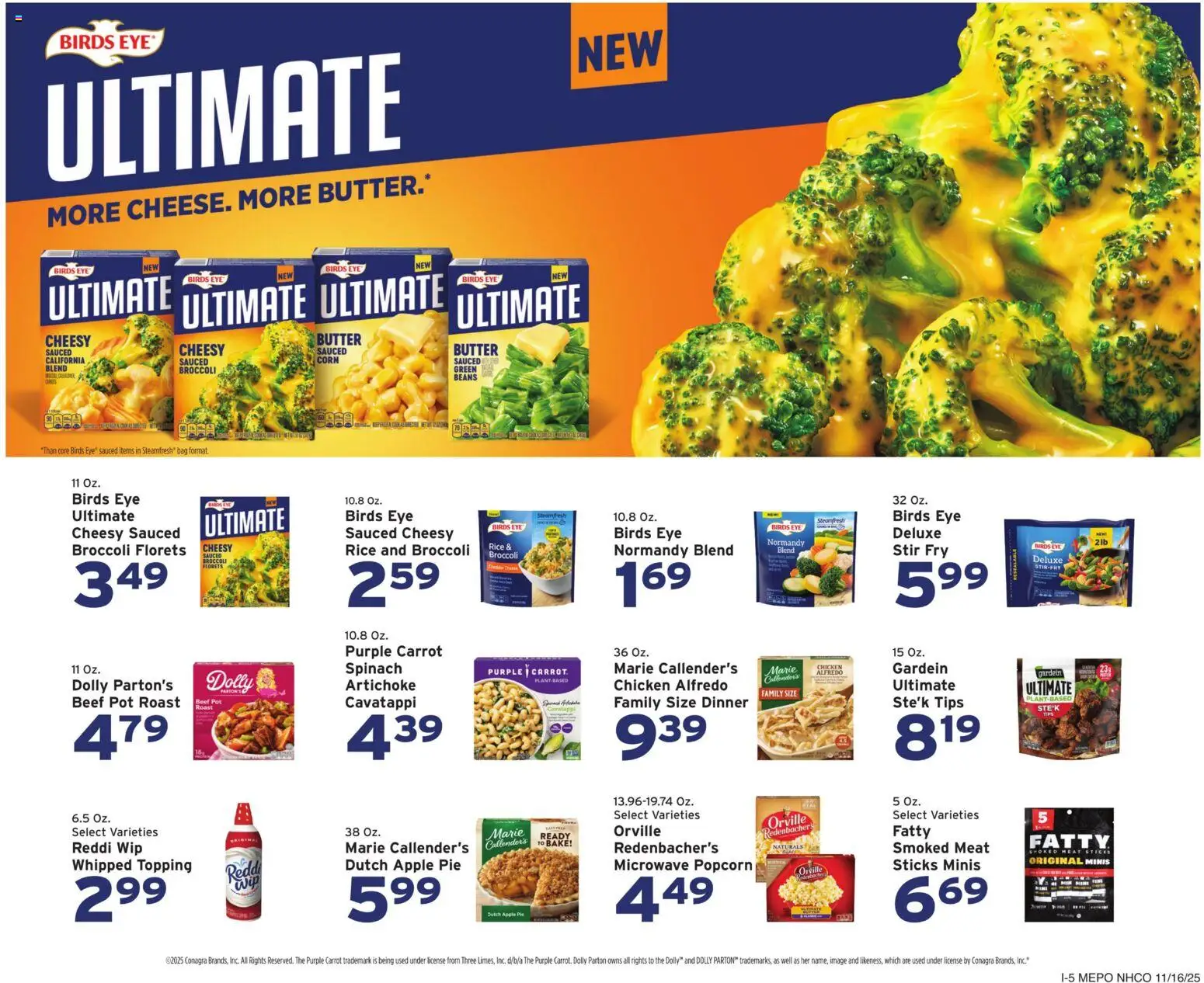 Hannaford Weekly Ad - valid from 16.11.2025 | Page: 13 | Products: Corn, Broccoli, Rice, Carrot