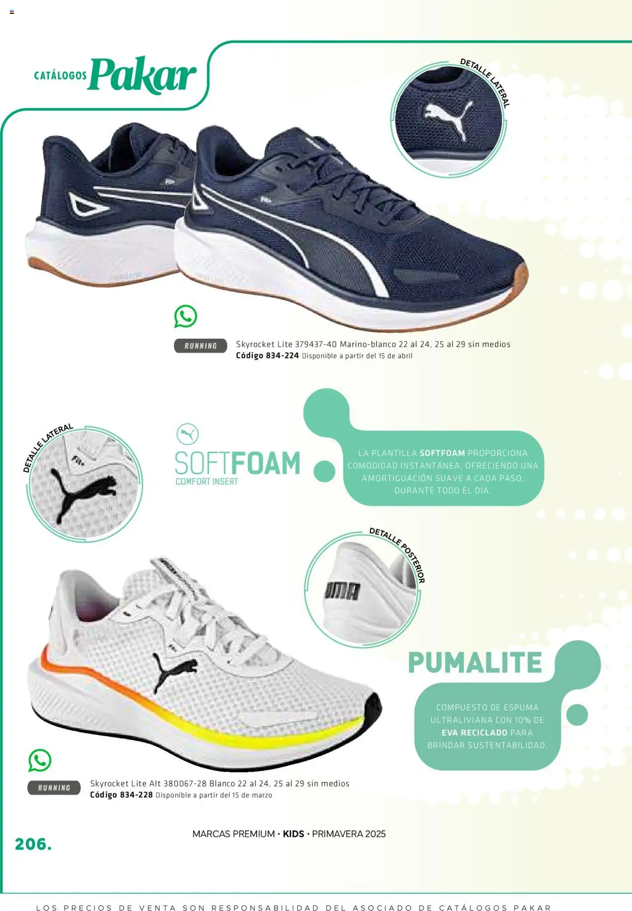 Nuevas ofertas de SC Pakar válidas en toda la República Mexicana desde el 28.02.2025. ¡Encuentra las mejores ofertas en SC Pakar catálogo Premium - Kids! | Página: 206 | Productos: Espuma