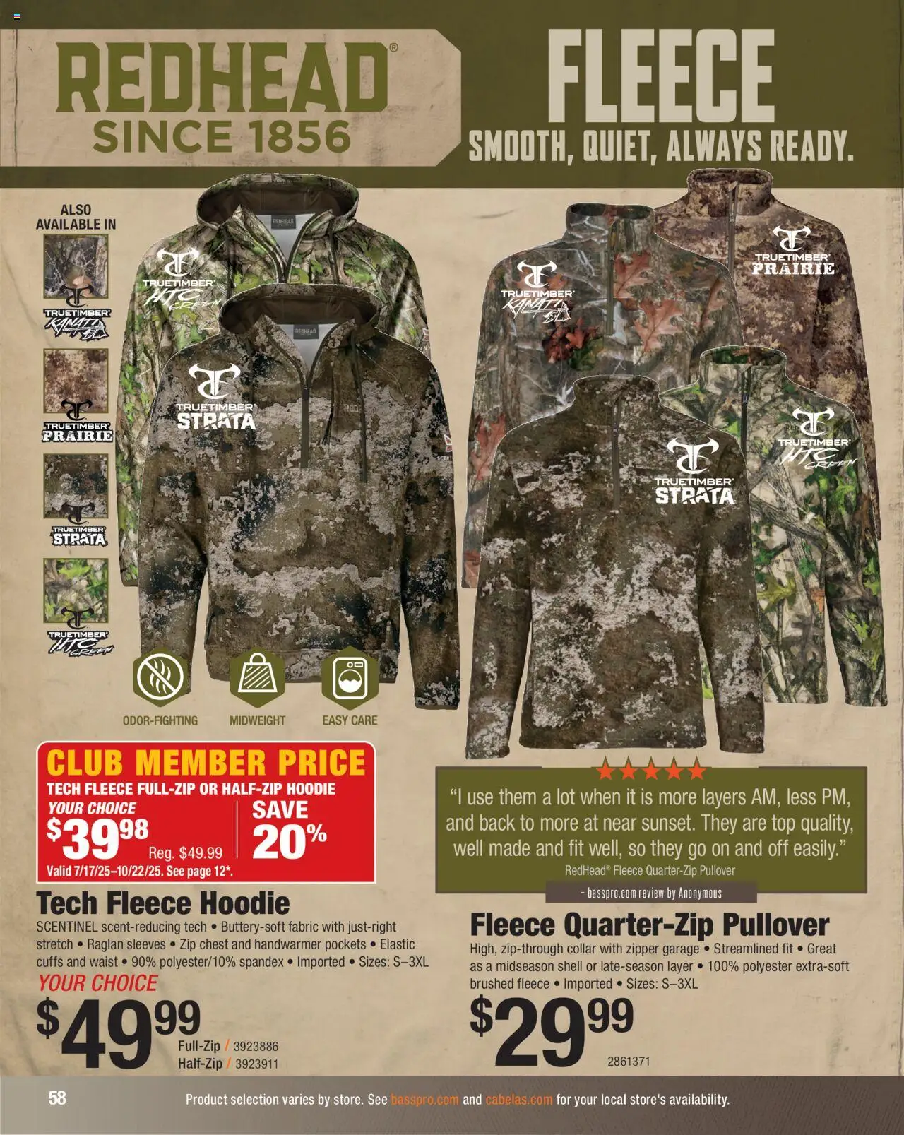 Cabela's Hunting Master 25 - valid from 11.08.2025 | Page: 58 | Products: Hoodie