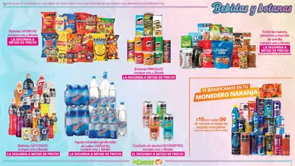 Vista previa de La Comer folleto Ofertas, nuevo folleto de la tienda, válido en México a partir del 27.03.2026 | Página: 7 | Productos: Gin, Monedero, Mouse, Té