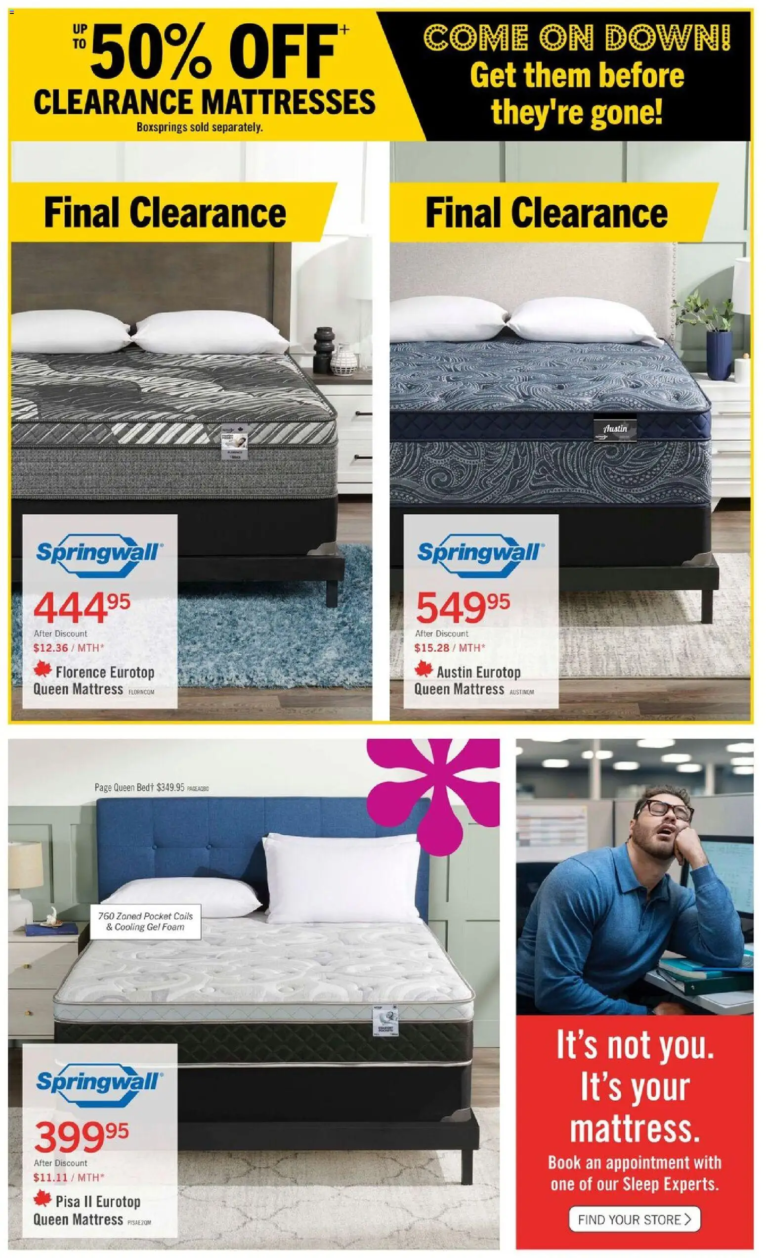 The Brick flyer valid from 06.03.2026 | Page: 5 | Products: Bed, Mattress