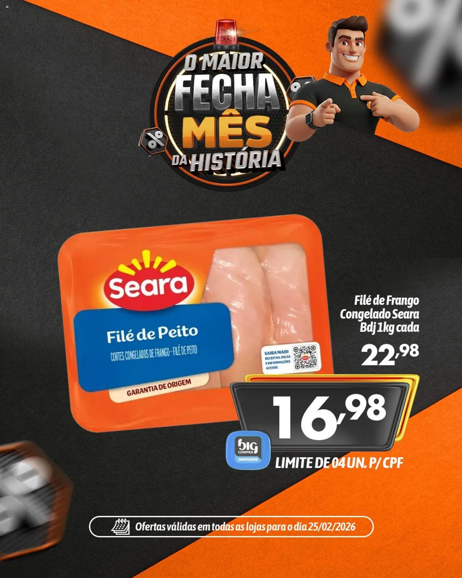Big Compra Folheto - válido de 25.02.2026 | Página: 6 | Produtos: Filé de frango, Frango